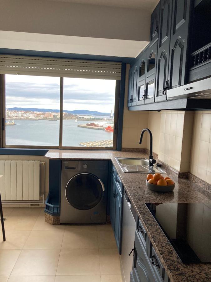 ア・コルーニャApartamento Centro Con Vistas Al Mar.アパートメント エクステリア 写真